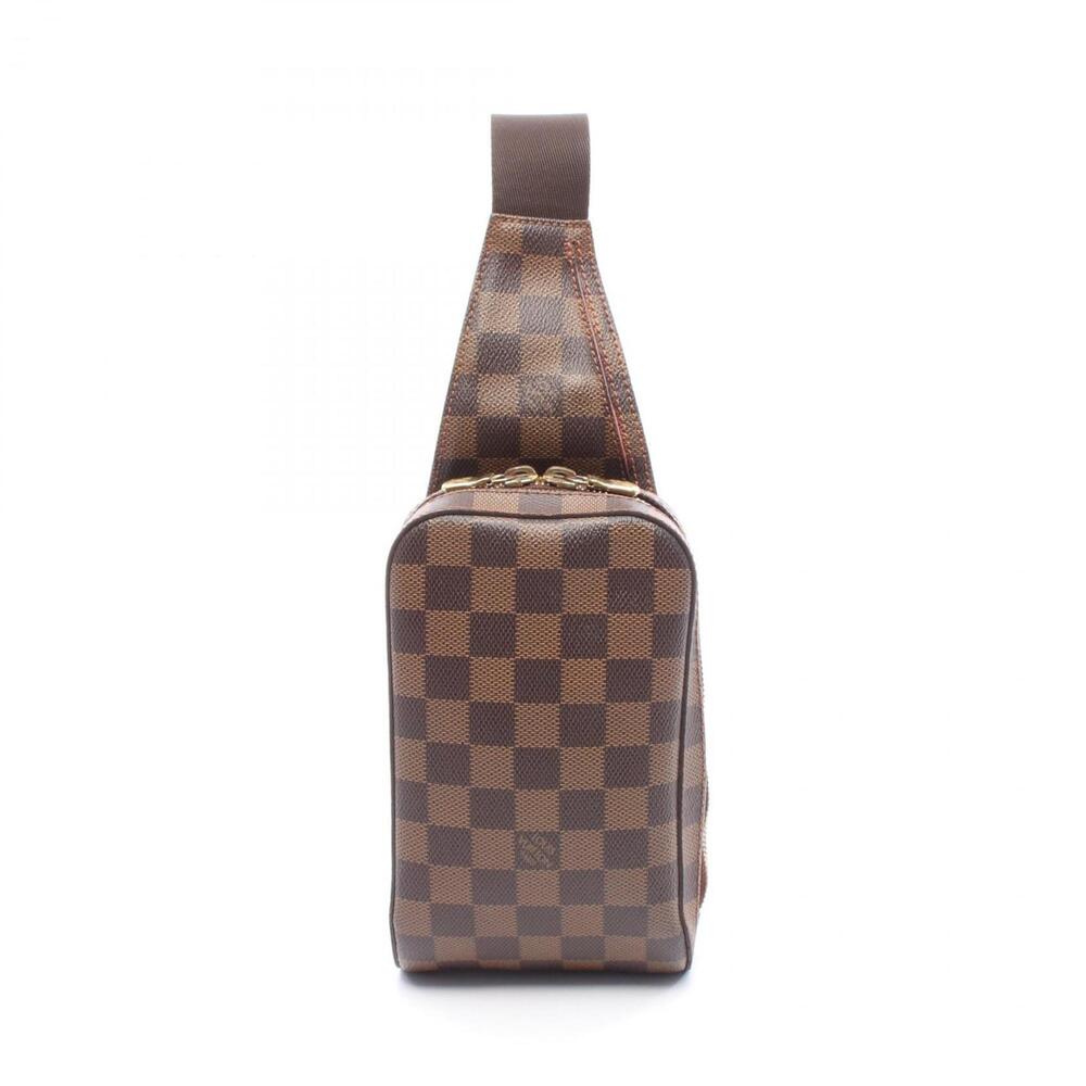 LOUIS VUITTON Authentic Brown Damier Leather Fanny Pack - Picture 1 of 7